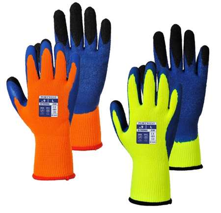 Gant anti-froid DUO-THERM Latex Orange/Bleu TL/9